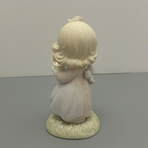 Precious Moments May Your Birthday Be a Blessing Figure Enesco VTG 1990  NO BOX - Picture 3 of 6